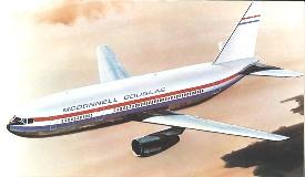 The original DC-10 concept - The 'Jumbo Twin'. Click to enlarge